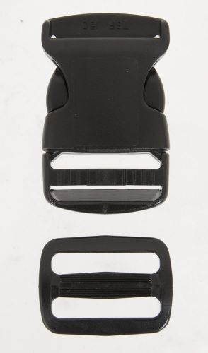 Liberty Mountain Side Release Buckles with Slider Set of 3