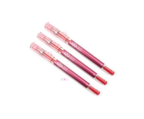 3 New Baby Pink Pilot Hi-Tec-C maica 0.3mm Extra Fine Needle tip Gel Pen