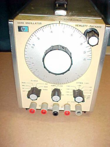 Hewlett Packard 204D Oscillator