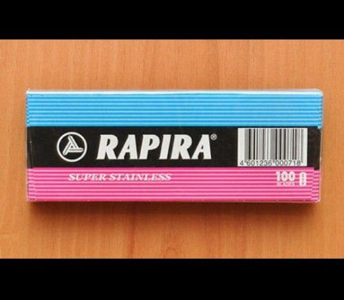 4000 NEW SUPER STAINLESS RAPIRA DOUBLE EDGE SAFETY RAZOR BLADES