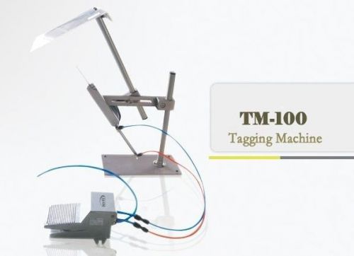 automatic Tagging Machine,TM-100 3&#034; for socks, carpet, towels,clothing &amp; more,