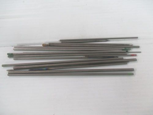 Tungston ground tig welding rods 1/16&#034; 1/8&#034; 3/32&#034; -12 oz misc. for sale