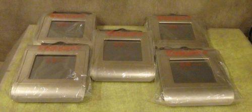 Lot of 5 interlink electronic epadls 54-11122 pos signature capture pad usb for sale