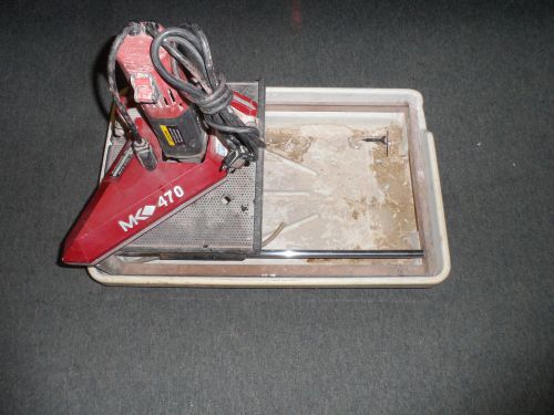 MK Diamond Tile Saw MK 470 100% TESTED!