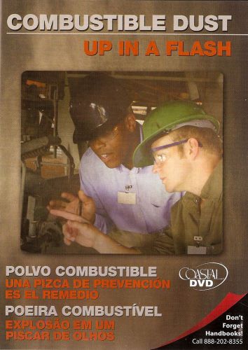 DVD: Combustible Dust workplace environmental safety training video OSHA
