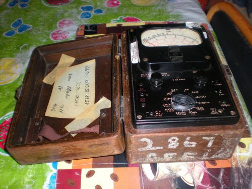 Vintage Weston #779 Voltmeter Ohm AC/DC Analyzer