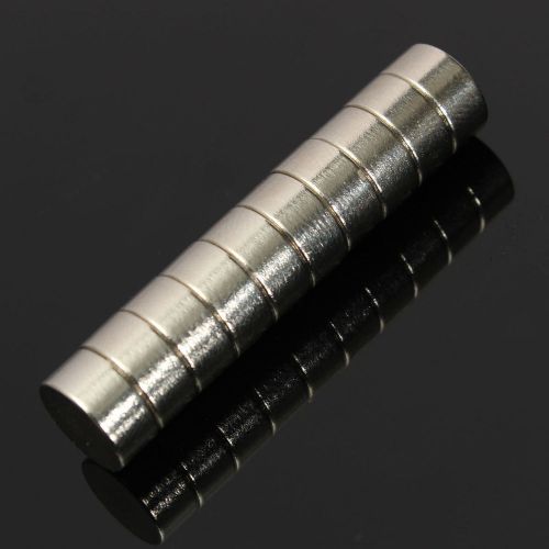 10Pcs Strong Magnetic Round Disc Cylinder Rare Earth Neodymium Magnet 10x5mm N50