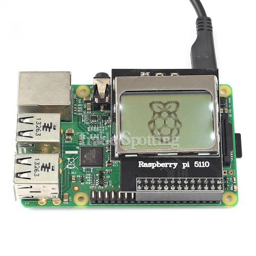SainSmart PCD8544 Shield RAM 8448 Mini LCD Display 84*48 For Raspberry Pi B+ B