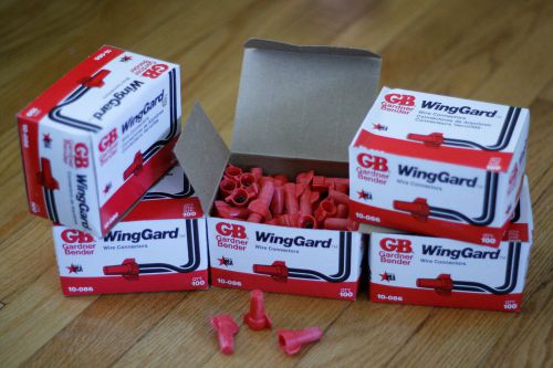 Gardner Bender WingGard Wire Connectors #10-086 Lot of 5 100-pc. boxes