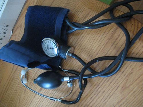 Blood Pressure Cuff and Stethescope Combined, Adult, Sunbeam