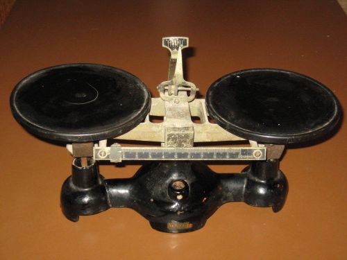 Vintage Antique Welch Balance Scientific Scale Cast Iron 10 Grams -
							
							show original title