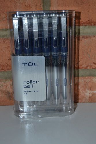 Tul Roller Ball Pens Medium 0.7 mm 12 Pack (Blue) NIP