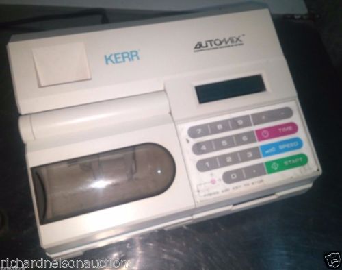 Kerr automix 23425 dental lab digital variable timer amalgamator mixing system for sale