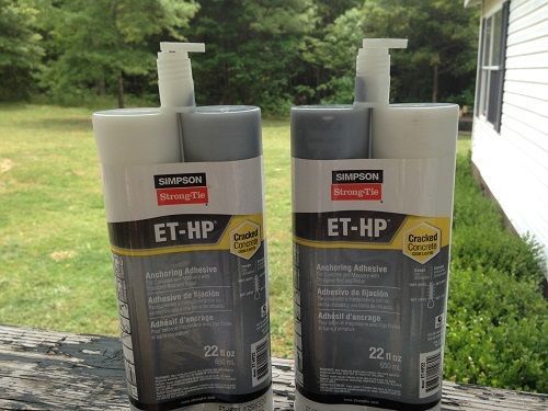 Simpson Strong Tie ET-HP ET HP Anchoring Adhesive ETHP22 Epoxy Resin