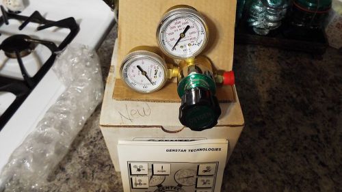 Gentec Compressed Gas Regulator  210x-80 Double gage