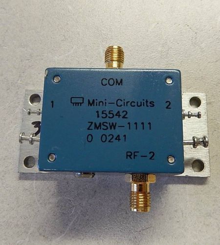 Mini-Circuits ZMSW-1111 SPST PIN Diode Reflective Switch 10 - 2500MHz 039