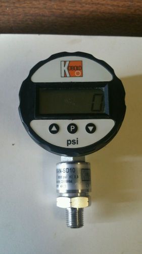Kobold Digital Pressure Gauge DSD-5600 Man-SD 0-6000 PSIG