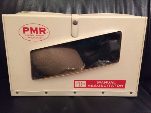 Vintage 1967 Manual Resuscitator Puritan-Bennett CPR - UNUSED in Original Case