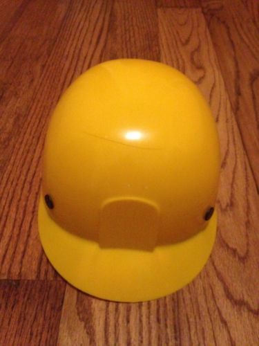 CONDOR 23Z349 Vented Bump Cap, PPE, Pinlock, Yellow