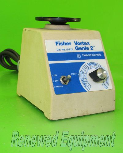 Fisher 12-812 Vortex Genie 2 Model-G-560 Varible Speed Shaker Mixer