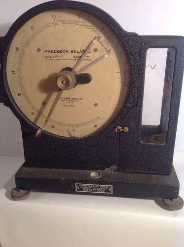 WONDERFUL VINTAGE PRECISION BALANCE WEIGHING SCALE FROM ROLLER-SMITH Fisher