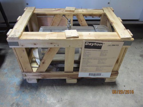 7.5HP Washdown Motor 230-460V 3Ph 1755 Rpm Continuous Duty in Crate Dayton 2RKY9