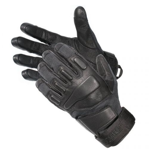 Blackhawk 8114LGBK HellStorm SOLAG Gloves With Kevlar Black Full Finger Large