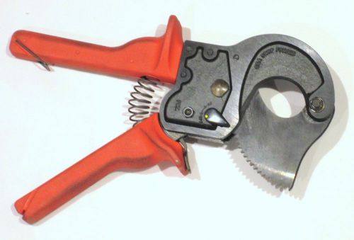 NEW HK Porter 5090FS Ratcheting Cable Cutter One Hand Ratchet 750MCM Max