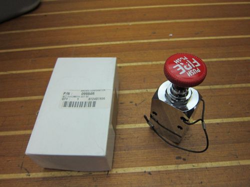 Amerex 09984R Actuating Electro-Mechanical Fire Push Extinguisher Switch