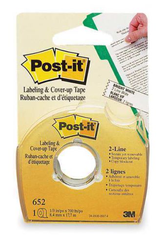 3M (652) Labeling and Cover-Up Tape 652