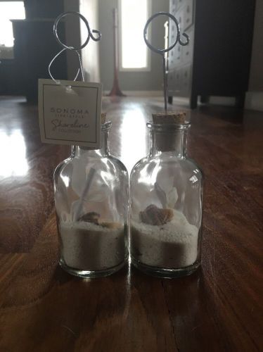 Table Beach Card Holders Set Of Two