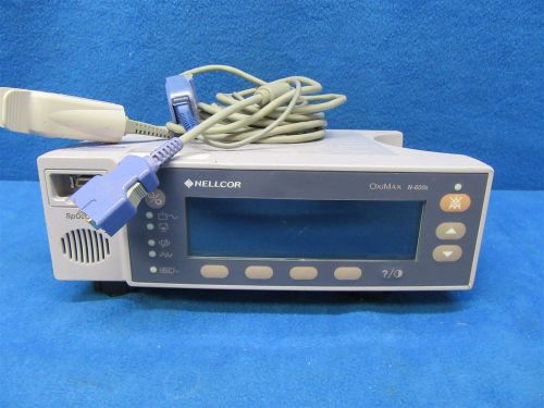 Nellcor OxiMax N-600X SPo2 Pulse Oximeter Patient Monitor *For Parts*