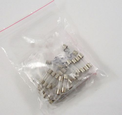 50x Glass Fuses Assortment 0.5A-20A Electrical Components Replacements 5x20 HPP