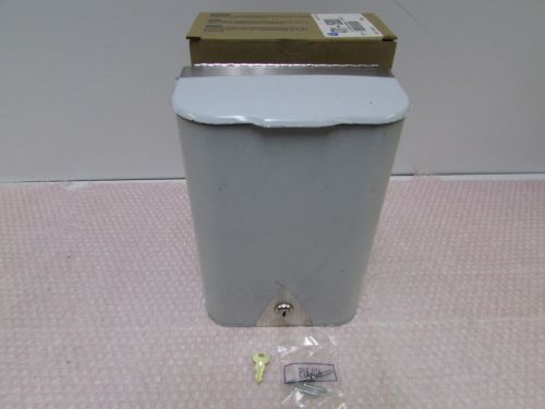 New Bradley 4781-150000 Standard Surface Mounted Satin Finish Napkin Disposal