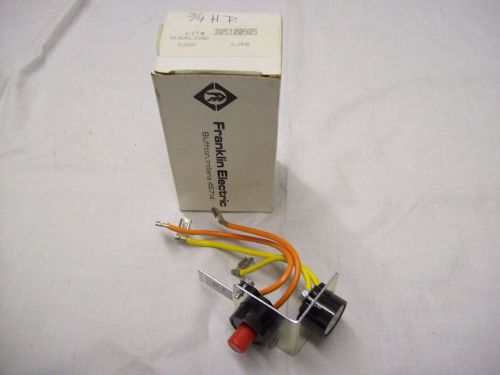 Franklin Electric Overload Kit, 305100905, 3/4 HP