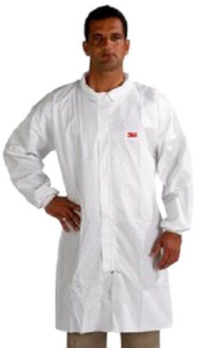 3M Disposable Lab Coat 4440, Polypropylene, 2X-Large, White