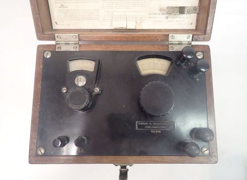 Leeds &amp; northrup vintage single range potentiometer for sale