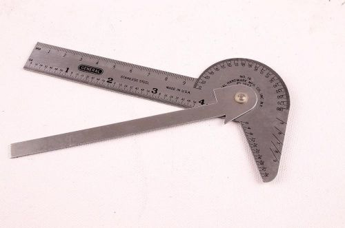 VINTAGE GENERAL HARDWARE # 16  PROTRACTOR - NEW OLD STOCK