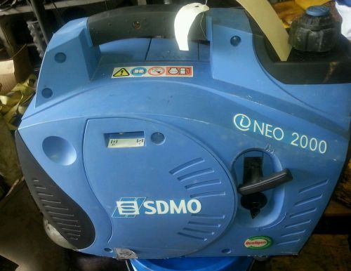 Sdmo neo 2000 generator genset gas 1.85 kw 230v and 12v for sale
