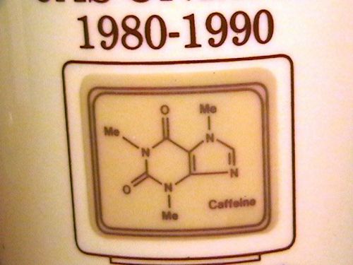CHEMICAL ABSTRACT SERVICES CAS ONLINE CHEMIST GEEK  MAGIC COFFEE MUG 1980-90