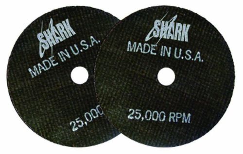 Shark 12704 3-Inch by 1/16-Inch by 3/8-Inch Double Reinforced Cut-off Wheels ...