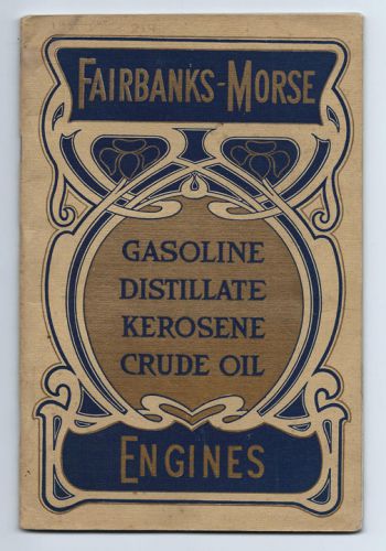 Fairbanks-Morse FM 1905 No 44c Hit &amp; Miss Gas Oil Engine Catalog