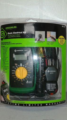 Greenlee TK-30A Electrical Tester Kits, 3 Piece - NEW!   F