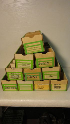 10 Duetz Allis Green Cardboard Parts Boxes   Free Shipping