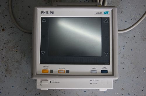 Used Philips Agilent M3046A M4 Color Patient Monitor 2004 Germany Working