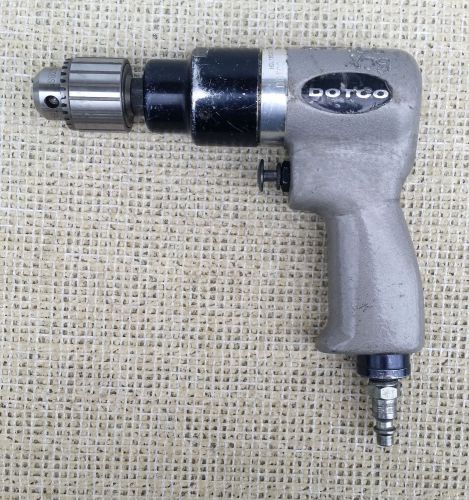 DOTCO 15C2955 Pneumatic Air Drill with  1/4&#034; JACOBS chuck , 5500 rpm