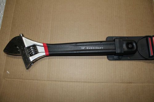 Evercraft napa forged steel 15” 375 mm adjustable crescent wrench free shipping! for sale