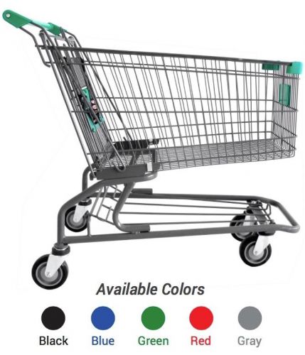 Lot of 10 retail / merchandise /  grocery shopping carts 150 liter for sale