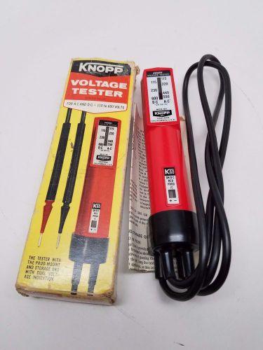 Vintage Knopp Voltage Tester w/ Original Box