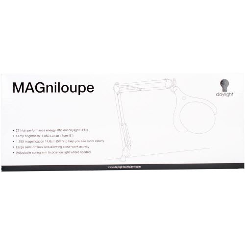MAGniloupe LED Magnifying Lamp-White 809802250701